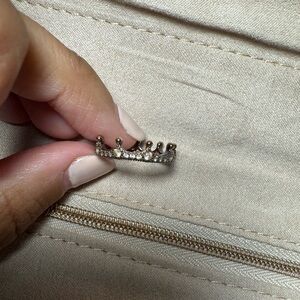 Pandora rose gold Crown Ring